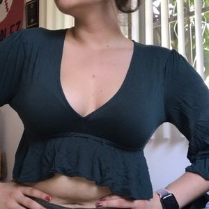 Urban Outfitters Dark Green shirt